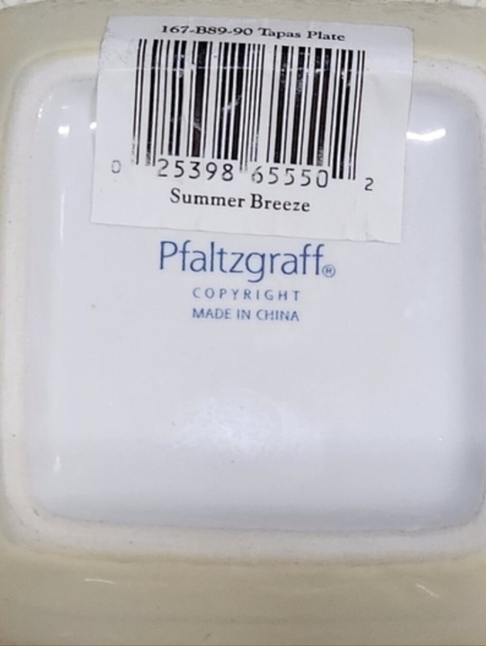 NWT Pfaltzgraff Summer Breeze 5 Pc Tapas Appetizer Plate Dip Bowl Set - Picture 6 of 6